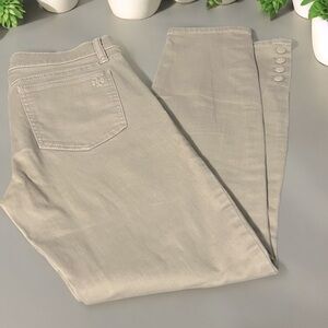 Tory Burch Cropped Ankle Jeans